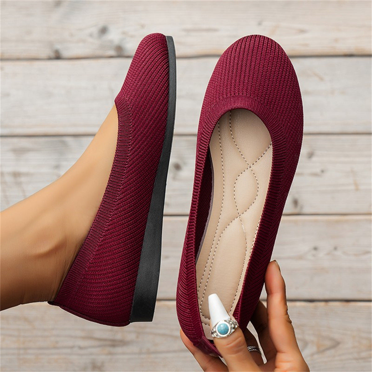 أحذية الباليه orthopédiques "FlexiFeet"